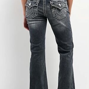 True Religion Dark Wash Flare Jeans